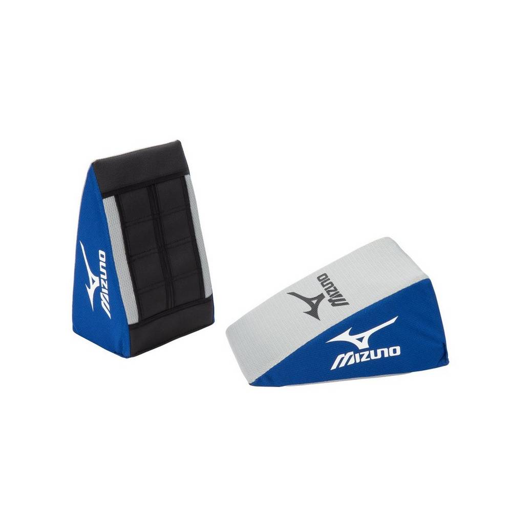 Damske Chrániče Kolien Mizuno RUNBIRD® Catcher’s (Small) Kráľovská Modrá/Siva Vypredaj MCEH05437